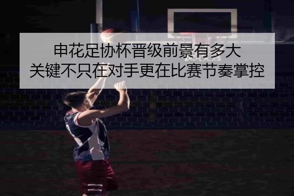 申花足协杯晋级前景有多大 关键不只在对手更在比赛节奏掌控